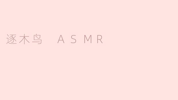 什么是逐木鸟 ASMR，它有什么特别之处？